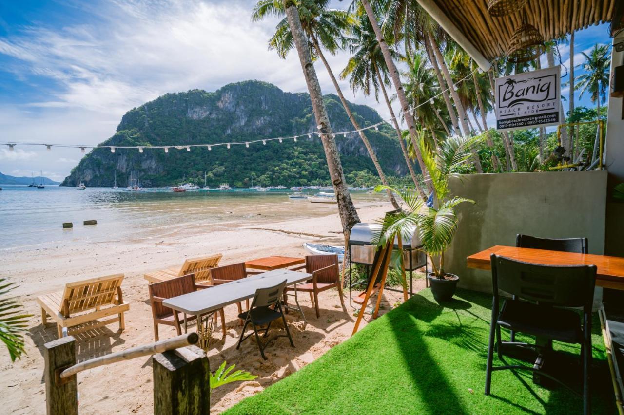 Banig Beach Resort El Nido Exterior foto